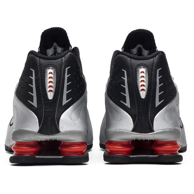 Кросівки Nike Shox R4 Black Metallic Silver BV1111-008 (Сірий) - фото 4 
