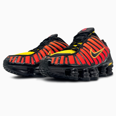 Кроссовки Nike Shox TL Black Orange (Оранжевый) - фото 2 