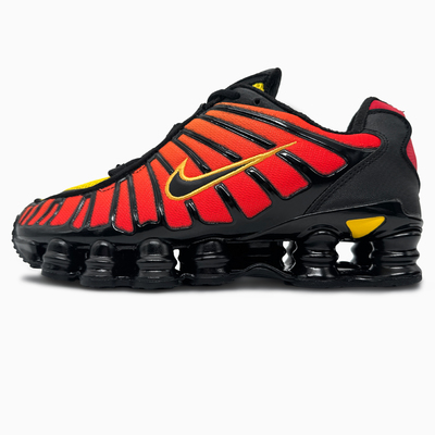Кроссовки Nike Shox TL Black Orange (Оранжевый) - фото 3 