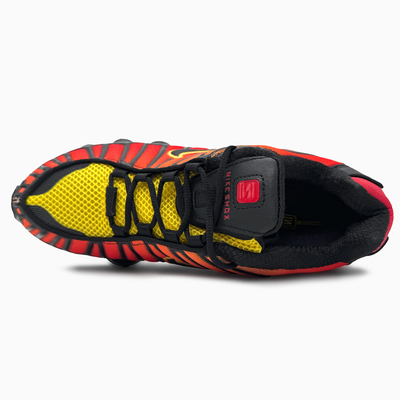 Кроссовки Nike Shox TL Black Orange (Оранжевый) - фото 4 