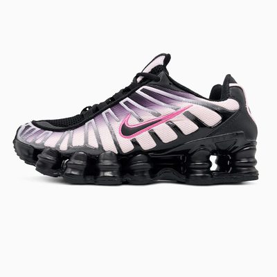 Кроссовки Nike Shox TL Black Playful Pink (Черный) - фото 3 