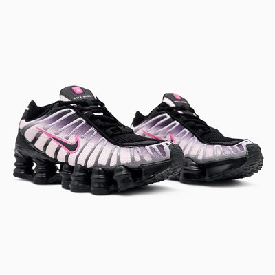 Кроссовки Nike Shox TL Black Playful Pink (Черный) - фото 2 
