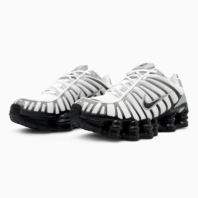Кроссовки Nike Shox TL Black White (Черный) - фото 2 