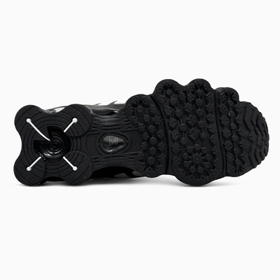 Кроссовки Nike Shox TL Black White (Черный) - фото 6 