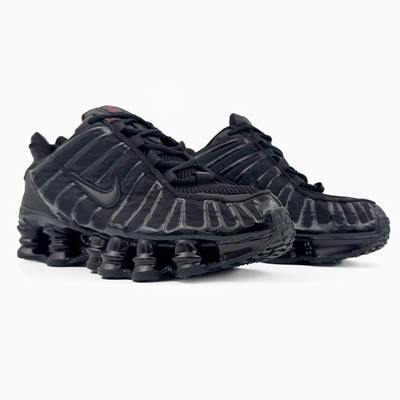 Кроссовки Nike Shox TL Triple Black (Черный) - фото 2 