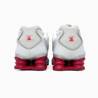 Кроссовки Nike Shox TL White Red (Белый) - фото 5 