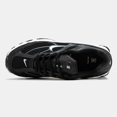 Кросівки Nike Shox x Supreme Ride 2 Black White (Чорний) - фото 3 