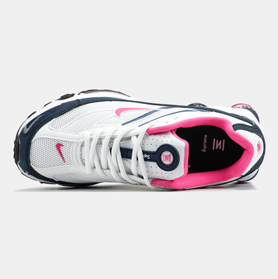 Кросівки Nike Shox x Supreme Ride 2 White Blue Pink (Рожевий) - фото 3 