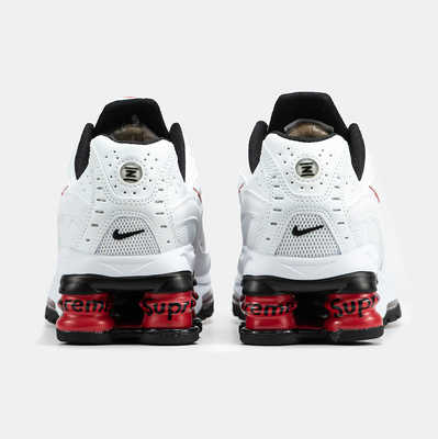 Кросівки Nike Shox x Supreme Ride 2 White Red Black (Червоний) - фото 5 