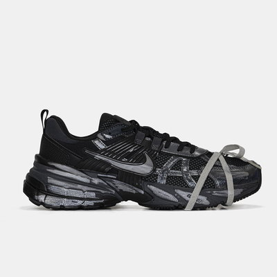 Кроссовки Nike V2K Runtekk Custom Black Silver (Черный) - фото 1 Keedy