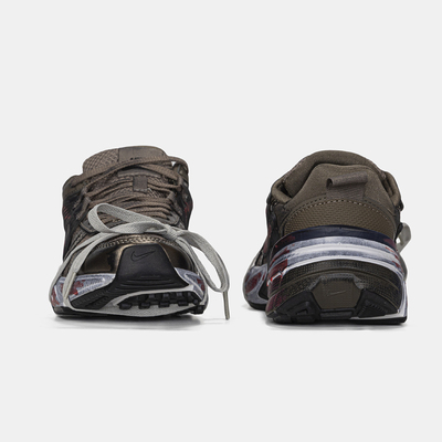 Кроссовки Nike V2K Runtekk Custom Mink Brown (Коричневый) - фото 5 