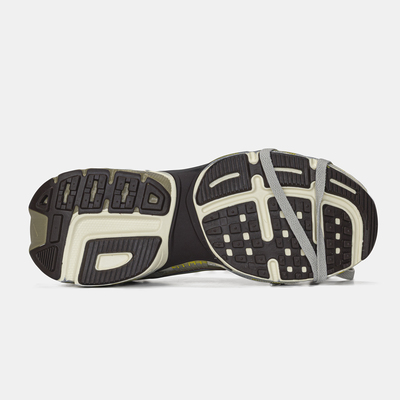 Кроссовки Nike V2K Runtekk Custom Silver Beige Yellow (Желтый) - фото 4 