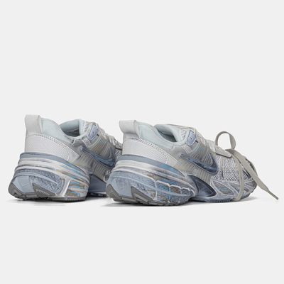 Кроссовки Nike V2K Runtekk Custom White Blue (Голубой) - фото 4 