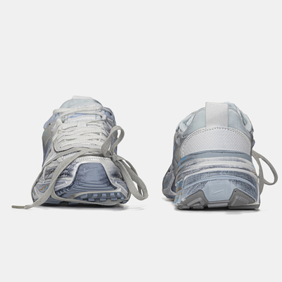 Кроссовки Nike V2K Runtekk Custom White Blue (Голубой) - фото 5 