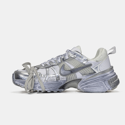 Кроссовки Nike V2K Runtekk Custom White Silver (Белый) - фото 3 