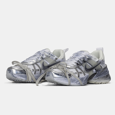 Кроссовки Nike V2K Runtekk Custom White Silver (Белый) - фото 2 