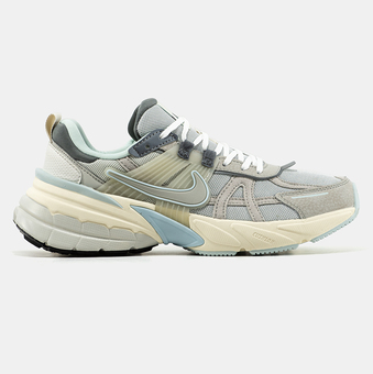 Кроссовки Nike V2K Runtekk Grey Mist Ivory Blue