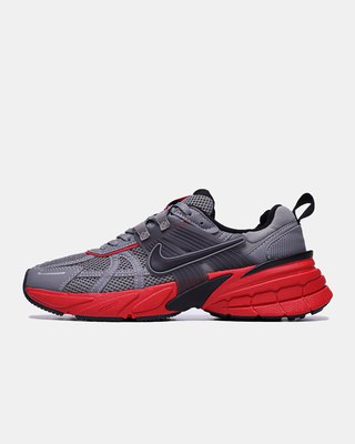 Кроссовки Nike V2K Runtekk Red Graphite (Серый) - фото 4 