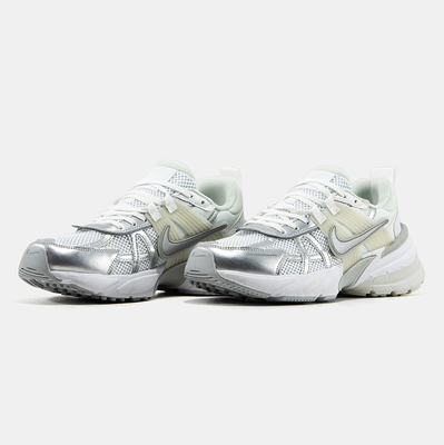 Кросівки Nike V2K Runtekk White Silver (Сріблястий) - фото 2 