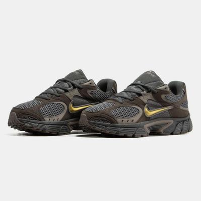 Кроссовки Nike V5 RNR Dark Brown Black Gold (Коричневый) - фото 2 