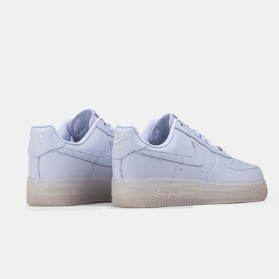 Кроссовки NOCTA x Nike Air Force 1 Love You Forever Blue (Голубой) - фото 4 