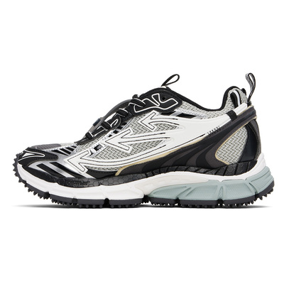 Кроссовки Off-White Be Right Back Gray & Black OMIA295C99FAB0010510 (Серый) - фото 3 