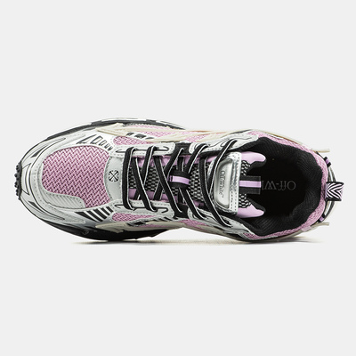 Кросівки Off-White Be Right Back Pink Silver Black (Рожевий) - фото 3 