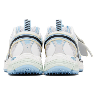 Кросівки Off-White Be Right Back White & Blue OMIA295C99FAB0010140 (Білий) - фото 4 