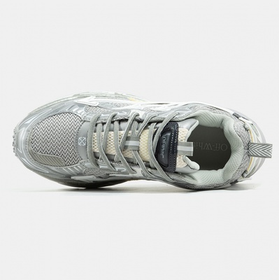 Кроссовки Off-White Be Right Back Silver White (Белый) - фото 4 