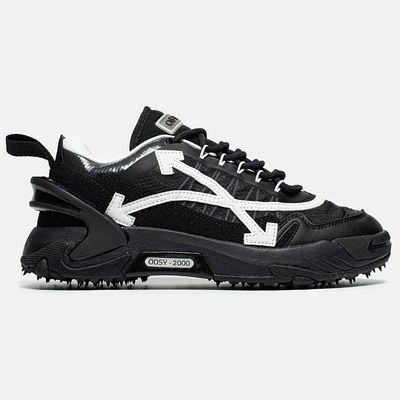 Кросівки Off-White Odsy-2000 Black White (Чорний) - фото 1 Keedy