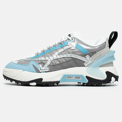Кросівки Off-White ODSY-2000 Silver Tone Sky Blue OMIA190F23FAB001-0140 (Блакитний) - фото 5 