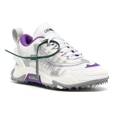 Кроссовки Off-White ODSY-2000 White Light Grey Purple OWIA268F23FAB002-0137 (Белый) - фото 2 