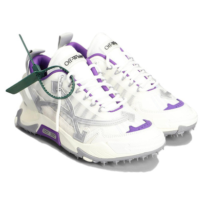Кроссовки Off-White ODSY-2000 White Light Grey Purple OWIA268F23FAB002-0137 (Белый) - фото 4 