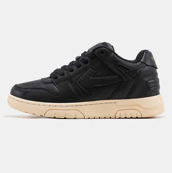 Кросівки Off-White Out of Office Black Beige