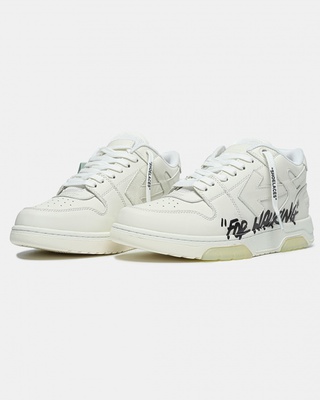 Кросівки Off-White Out of Office For Walking 'White Black' (Білий) - фото 2 