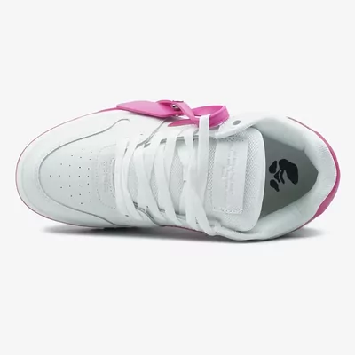 Кросівки Off-White Out Of Office White Fuchsia (Білий) - фото 3 