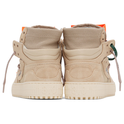 Кросівки Off-White Off-Court 3.0 High Sand (Бежевий) - фото 4 