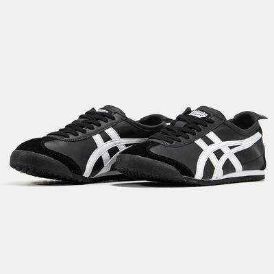 Кеди Onitsuka Tiger Mexico 66 Black White (Чорний) - фото 2 