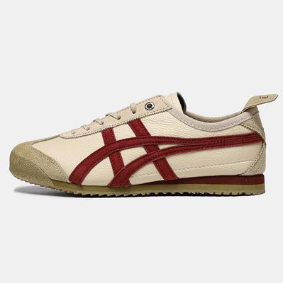 Кеды Onitsuka Tiger Mexico 66 SD Beige Beet Juice 1183C015-202 (Бежевый) - фото 4 