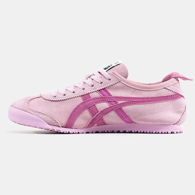 Кеды Onitsuka Tiger Mexico 66 Suede Pink Magenta (Розовый) - фото 4 