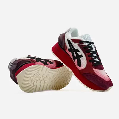 Кроссовки Onitsuka Tiger Moage CO Burgundy Pink Black 1183B555-100 (Бордовый) - фото 6 