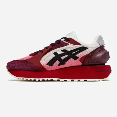 Кроссовки Onitsuka Tiger Moage CO Burgundy Pink Black 1183B555-100 (Бордовый) - фото 4 