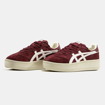Кеды Onitsuka Tiger Tokuten Burgundy Cream (Бордовый) - фото 2 