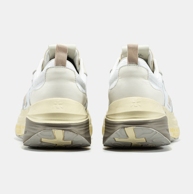 Кросівки Premiata HILL White Beige Cream (Бежевий) - фото 5 