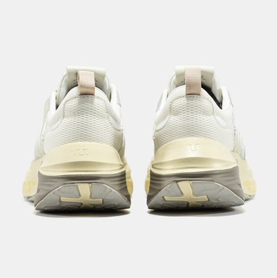 Кроссовки Premiata HILL White Silver Cream (Белый) - фото 5 