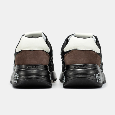 Кросівки Premiata Lander Black Brown White (Чорний) - фото 5 