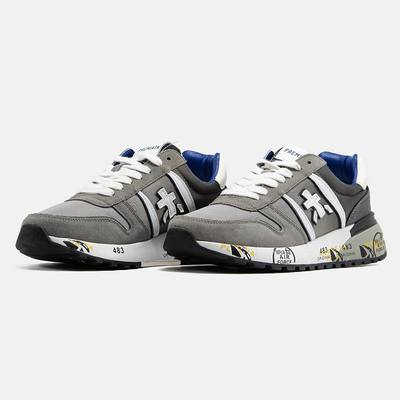 Кросівки Premiata Lander Grey White Blue (Сірий) - фото 2 