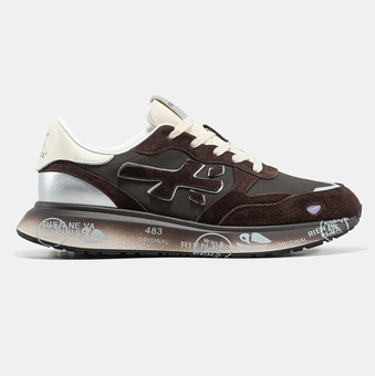 Кроссовки Premiata Lauryn Brown Black Silver