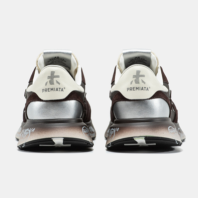 Кросівки Premiata Lauryn Brown Black Silver (Коричневий) - фото 5 