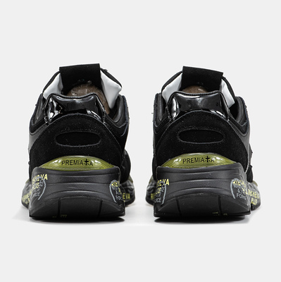 Кроссовки Premiata Mase Triple Black (Черный) - фото 5 